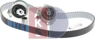 AKS Dasis 570335N - Pompe à eau + kit de courroie de distribution droxauto.com