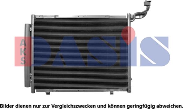 AKS Dasis 092034N - Condensateur, climatisation droxauto.com