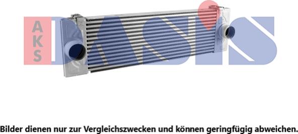 AKS Dasis 097029N - Intercooler, échangeur droxauto.com