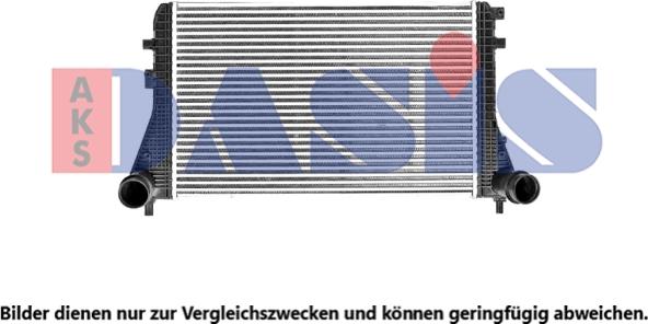 AKS Dasis 047038N - Intercooler, échangeur droxauto.com