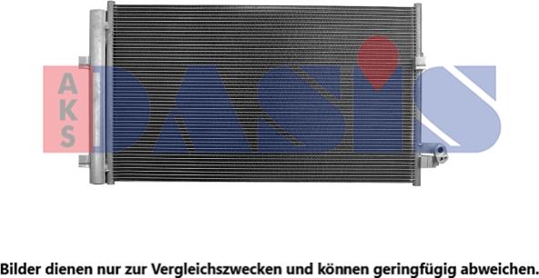 AKS Dasis 052034N - Condensateur, climatisation droxauto.com