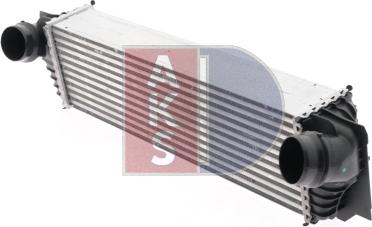 AKS Dasis 057001N - Intercooler, échangeur droxauto.com