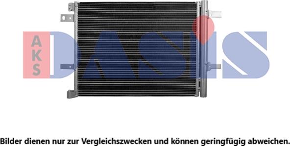 AKS Dasis 062027N - Condensateur, climatisation droxauto.com