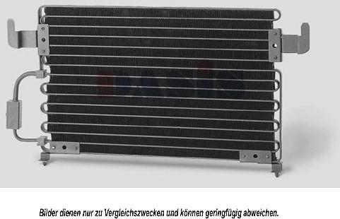 AKS Dasis 062100N - Condensateur, climatisation droxauto.com