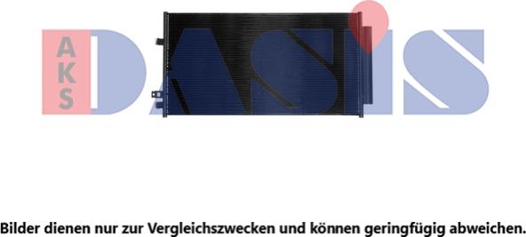 AKS Dasis 082058N - Condensateur, climatisation droxauto.com