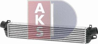AKS Dasis 027003N - Intercooler, échangeur droxauto.com