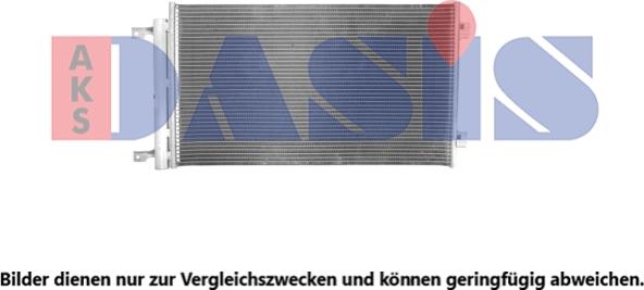 AKS Dasis 152059N - Condensateur, climatisation droxauto.com