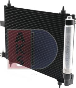 AKS Dasis 162013N - Condensateur, climatisation droxauto.com