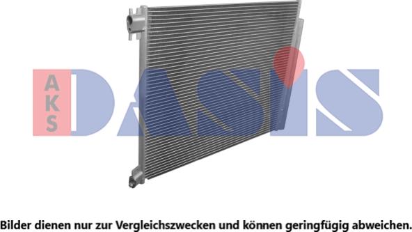 AKS Dasis 182055N - Condensateur, climatisation droxauto.com