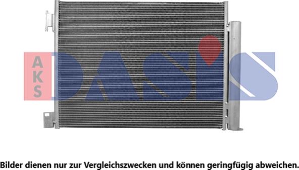 AKS Dasis 182003N - Condensateur, climatisation droxauto.com