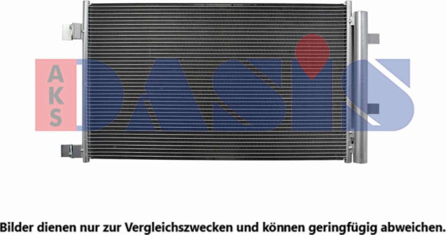 AKS Dasis 182020N - Condensateur, climatisation droxauto.com
