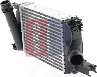 AKS Dasis 187044N - Intercooler, échangeur droxauto.com