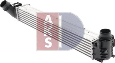 AKS Dasis 187018N - Intercooler, échangeur droxauto.com