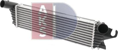 AKS Dasis 187012N - Intercooler, échangeur droxauto.com