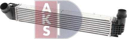 AKS Dasis 187017N - Intercooler, échangeur droxauto.com