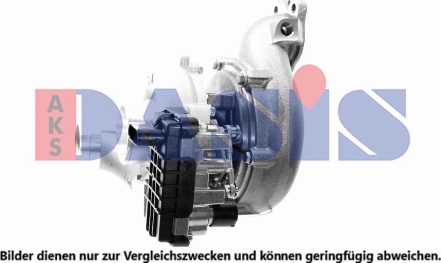 AKS Dasis 125034N - Turbocompresseur, suralimentation droxauto.com