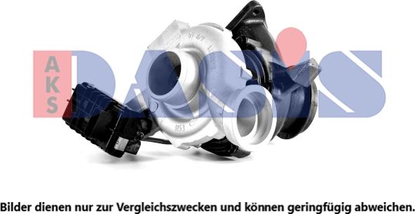 AKS Dasis 125025N - Turbocompresseur, suralimentation droxauto.com