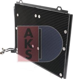 AKS Dasis 122060N - Condensateur, climatisation droxauto.com