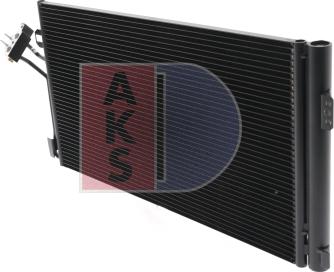 AKS Dasis 122032N - Condensateur, climatisation droxauto.com