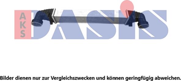 AKS Dasis 127024N - Intercooler, échangeur droxauto.com