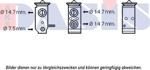 AKS Dasis 840197N - Détendeur, climatisation droxauto.com