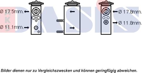 AKS Dasis 840180N - Détendeur, climatisation droxauto.com