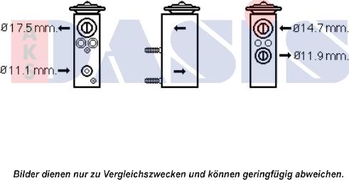 AKS Dasis 840183N - Détendeur, climatisation droxauto.com