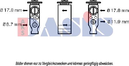 AKS Dasis 840138N - Détendeur, climatisation droxauto.com