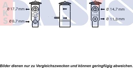 AKS Dasis 840292N - Détendeur, climatisation droxauto.com