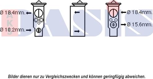 AKS Dasis 840218N - Détendeur, climatisation droxauto.com