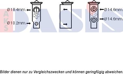 AKS Dasis 840233N - Détendeur, climatisation droxauto.com