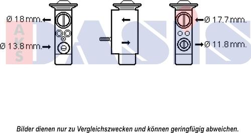 AKS Dasis 840228N - Détendeur, climatisation droxauto.com