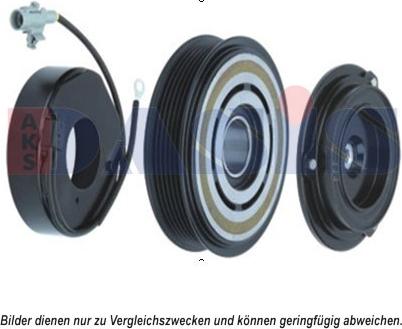 AKS Dasis 855003N - Compresseur, climatisation droxauto.com