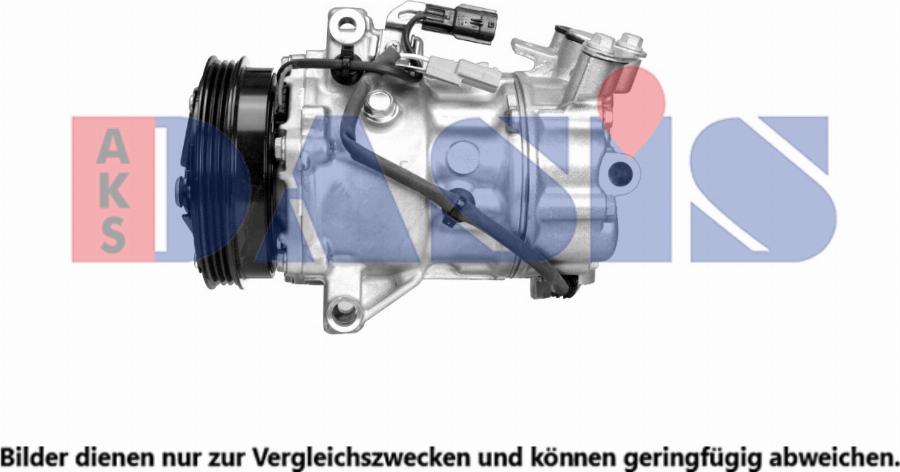 AKS Dasis 850802N - Compresseur, climatisation droxauto.com
