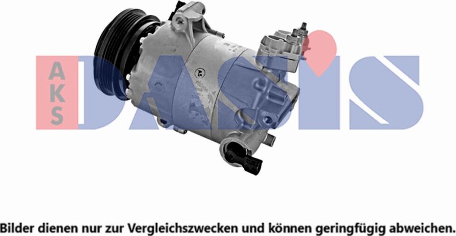 AKS Dasis 850399N - Compresseur, climatisation droxauto.com