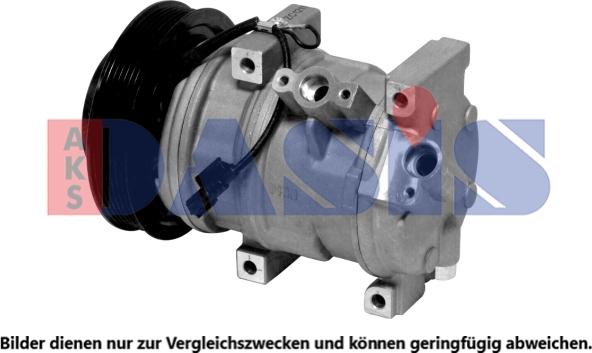 AKS Dasis 850222N - Compresseur, climatisation droxauto.com