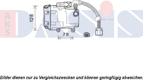 AKS Dasis 851987N - Compresseur, climatisation droxauto.com