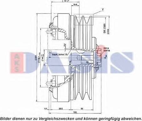 AKS Dasis 851152N - Embrayage magnétique, pour compresseurs de climatisation droxauto.com