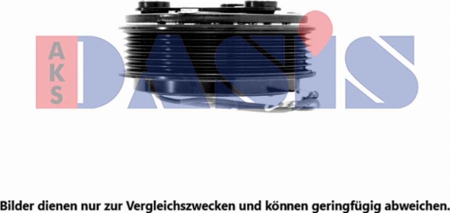 AKS Dasis 851161N - Embrayage magnétique, pour compresseurs de climatisation droxauto.com