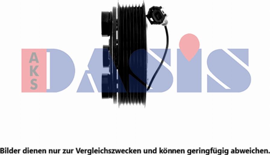 AKS Dasis 851125N - Embrayage magnétique, pour compresseurs de climatisation droxauto.com