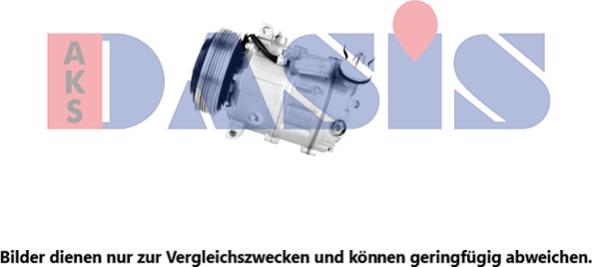 AKS Dasis 851801N - Compresseur, climatisation droxauto.com