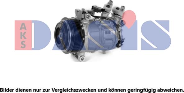 AKS Dasis 852945N - Compresseur, climatisation droxauto.com
