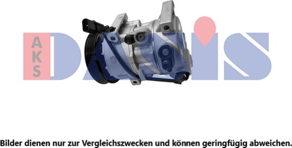 AKS Dasis 852951N - Compresseur, climatisation droxauto.com