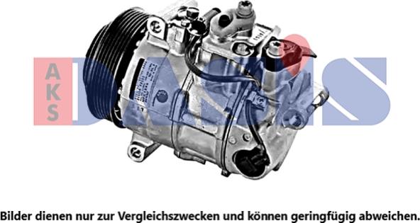 AKS Dasis 852935N - Compresseur, climatisation droxauto.com