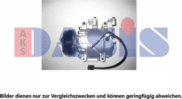 AKS Dasis 852937N - Compresseur, climatisation droxauto.com