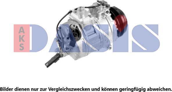 AKS Dasis 852547N - Compresseur, climatisation droxauto.com