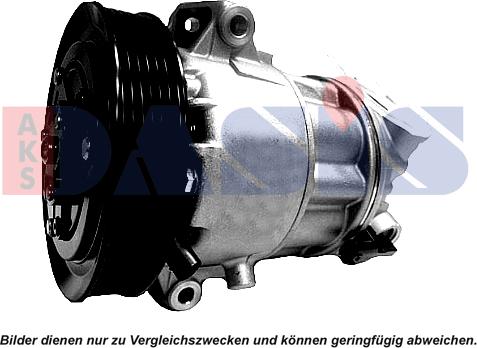 AKS Dasis 852539N - Compresseur, climatisation droxauto.com
