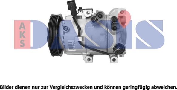 AKS Dasis 852769N - Compresseur, climatisation droxauto.com