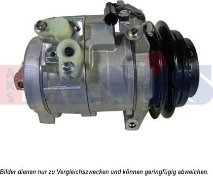 AKS Dasis 852722N - Compresseur, climatisation droxauto.com