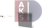 AKS Dasis 820331N - Évaporateur climatisation droxauto.com